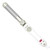 The Beachwaver Co. Beachwaver S1.25 Rotating Curling Iron - White | Automatic 1.25 Inch Ceramic Curling Iron | Auto-Shut Off, Home Button, Travel-Friendly, Dual Voltage | S-Series (DV1138BX)