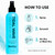 THESALONGUY Tidal Wave Sea Salt Spray for Hair – Volumizing & Texturizing Beach Wave Spray for Men & Women | Matte Finish, Light Hold, Alcohol-Free | All Hair Types | 8 oz