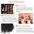 Leeven 24 Inch Butterfly Locs Crochet Hair Pre-twisted 1B# 6 Packs