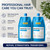 HONLINK Keratin Hair Mask for Damaged Hair, Frizz Control, 2 Pack