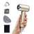 JIGGL Dual-Voltage High-Speed Mini Travel Hair Dryer with Ionic in Gold