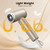 JIGGL Dual-Voltage High-Speed Mini Travel Hair Dryer with Ionic in Gold