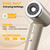 JIGGL Dual-Voltage High-Speed Mini Travel Hair Dryer with Ionic in Gold