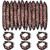 Syhood 48 Pcs Soft Hair Curlers Heatless, Cloth Cover, Leopard
