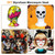 COOKOO Faceless Foam Mannequin Head,Styrofoam Wig Head Stand,3 PCS