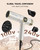 HITTIONA Dual Voltage Ionic Hair Dryer for Travel, Blow Dryer with Diffuser