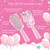 Glimmer Wish Unicorn Hair Detangler Brush for Kids – Gentle & Soft Bristles for Tangle-Free Locks – Anti-Frizz & Anti-Static – Hairbrush for Wet or Dry Use, Hair Brush for Girls and Women