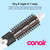 Conair Thermal Brush Set, Double Ceramic, Interchangeable, 1.25" & 1.5"