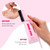 Gelly Brush 3-in-1 Hair Styling Tool & Pro-Hold Gel Kit – Mess-Free Slickback Applicator with Sectioning Pick for Dancers, Cheer, and Everyday Smooth Styles