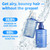 KUNDAL Airy Volume Hyaluron Korean Hair Care Shampoo and Conditioner Set, Blossom Breeze