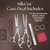 Olivia Garden SilkCut Professional Hairdressing Shear and Thinner Case (5.75" shear and 6" thinner)