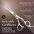 Olivia Garden SilkCut Professional Hairdressing Shear and Thinner Case (5.75" shear and 6" thinner)