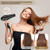 Hair Dryer Professional Ionic Salon Hair Dryer 2400W Powerful Fast-Drying Blue Light Ionic Hair Dryers with Diffuser, AC Motor Constant Temperature Quiet Ion Dryers for Women Men