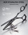 ULG Texturizing Shears – Professional Stainless Steel, 30-Teeth Thinning Scissors, Teflon Coated, Deer Tooth Blades for Precise Thinning and Layering, Ideal for Stylists and Barbers