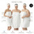 APPEARUS Disposable Facial Headbands, Esthetician, Stretch, 100 Count White