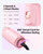 Bopcal Mini Travel Hair Dryer Brush, Dual Voltage Blow Dryer Brush in One