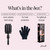 Mermade PRO Hair Waver 1.25" - 3 Barrel Curling Iron 1 1/4 Inch, Ceramic Barrel Waver Tool for Thick, Thin, Long, or Short Hair - 1.25", Black with Glove