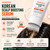 Korean Exosome Scalp Boosting Hair Serum with Brush Applicator, Hair Serum Applicator, Caffeine, Niacinamide, Biotin & Panthenol, Lightweight Non-Greasy Leave-In Formula for Healthy-Looking Hair