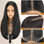 NOSTALGIA Black Wear and Go Glueless Wig, Pre-Plucked Lace Front, 26 Inch