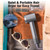 Hair Dryer 160000 RPM Ionic, 500M Negative Ions, Lightweight for Travel