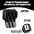8 Pack Premium Trimmer Guards Fit for BaBylissPRO Barberology FX787 & FX726 Trimmer, Replacement Guards with Metal Spring Clip - From 1/32-5/4 inch Snap on Blade Attachment Combs Set