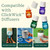 ClickWick Essential Oil Blends for Lifelines Diffusers, 4-Pack Discovery Set - Essential Oil Blend Refill for Candle, Plant & Shower Aromatherapy Diffuser - Fragrance for Diffusers