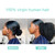 Humistwbiu Afro Kinky Curly Drawstring Ponytail, Natural Black, 16 Inch