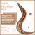 Natural Hair Feathers with Loop & Beads Browns, Black & White, Neutrals