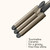 Conair Curling Iron & Waver, INFINITIPRO, Triple Barrel, Gray