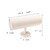 ByKen T-bar Headband Holder Organizer,Hair Band Ear Jewelry Accessories Display Stand for Girls(Beige Velvet)