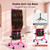 Yumkfoi Adjustable Braiding Rack 280 Pegs, 2-Sided Braiding Hair Rack