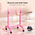 Yumkfoi Adjustable Braiding Rack 280 Pegs, 2-Sided Braiding Hair Rack
