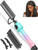 Professional Hot Comb for Wigs and Black Hair, Electric Pressing Comb with Anti-Scald Design, 5 Heat Settings 280–450°F, Dual Voltage Straightening Comb for Roots, Edges, Lace Fronts and Natural Hair