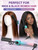 Professional Hot Comb for Wigs and Black Hair, Electric Pressing Comb with Anti-Scald Design, 5 Heat Settings 280–450°F, Dual Voltage Straightening Comb for Roots, Edges, Lace Fronts and Natural Hair