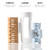 Mello Medium Hair Clip - Flexible Comfort Hair Claw for Women, For Thick & Thin Hair Styling, Durable Material, Matte Non-Slip Finish, Made in Korea, Patent Pending (6 Pack, Medium, Light)