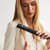 Sutra Professional IR2 Flat Iron, 1" - Ionic Infrared Hair Straightener with Adjustable Temperature, Auto Shut-Off & Swivel Cord - Straight Iron for Straightening Hair - Rose Gold Titanium Plate