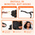 120 Strands New Burmese Curly Crochet Hair Pre Looped 16inch 8 Packs 1B#