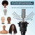 Klvied Wig Stand Tripod, Adjustable 25-53.5in for Braiding and Wig Styling