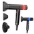 Professional Ionic Hair Dryer with Diffuser,150000 RPM High-Speed Ionic Low Noise Blow Dryer, Powerful 1600 Watt Motor for Fast Drying and Straight & Wavy Hair, Lightweight