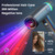Professional Ionic Hair Dryer with Diffuser,150000 RPM High-Speed Ionic Low Noise Blow Dryer, Powerful 1600 Watt Motor for Fast Drying and Straight & Wavy Hair, Lightweight