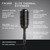 Fromm Elite Thermal Ceramic x Ionic 2" Round Brush for Expert Blowouts and Faster Hair Drying | Extended Barrel for Styling, Smoothing, Straightening Longer Thicker Hair