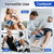 Comfpack Knee Ice Pack Wrap, 2 Hours Long Lasting Coldness Ice & Compression Therapy Flexible Ice Pack for Knee Replacement Surgery, Arthritis Pain, ACL, Swelling, Sports Injuries(23" × 10.3")