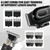 PROIYO 4-in-1 Hair Clippers for Men with LED, Beard Trimmer & Foil Shaver