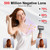 Hair Dryer, High-Speed Blow Dryer with Diffuser, 500M Ionic Negative Blow Dryer for Fast Drying, Low Noise & Smart Temperature Control & LED, for All Hair Types,for Home & Travel, Gifts