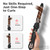 Prizm Rotating Curling Iron, 1inch/25mm Automatic Hair Curler for Long Hair, Self Spinning Barrel, 250-450°F with LCD Display, Auto-Shut Off & Dual Voltage, Black