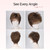 WIGYY Brown with Blonde Highlights Pixie Cut Wig for White Women – Short Curly Synthetic Wig with Bangs, Natural-Look Protein Fiber, Glueless Lightweight Wig with New Cap Design