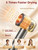 Ionic High Speed Hair Dryer, 160K RPM Blow Dryer with Diffuser & Wall Mount