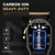 SUPRENT PRO Professional Hair Clippers for Men- Hair Cutting Kit & Zero Gap T-Blade Trimmer Combo- Cordless Barber Clipper Set with LED Display for Mens Gifts(Black)