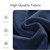 MORLIDEN Microwavable Heated Neck Wrap Warmer and Shoulder Weighted Heating Pad Microwave for Hot and Cold Compress - Navy Blue