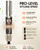 6-in-1 Hot Air Brush & Hair Dryer, 110,000 RPM High-Speed Ionic Blow Dryer
